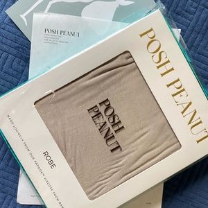 Posh Peanut Mommy Robe - color taupe - Bamboo - NWT - Size XXL